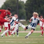 Juveniles Talleres ante Independiente Rivadaia