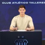 Franco Yennerich firmó su primer contrato profesional con Talleres